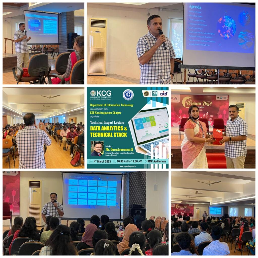 TECHNICAL EXPERT LECTURE ON DATA ANALYTICS & TECHNICAL STACK
