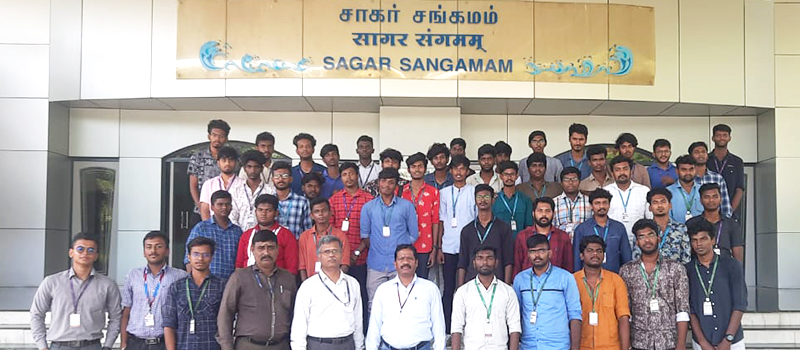 Industrial Visit To NIOT On 28-04-2023