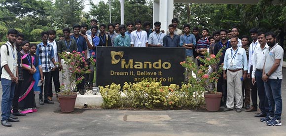 Industrial Visit - Mando Brakes Ltd.
