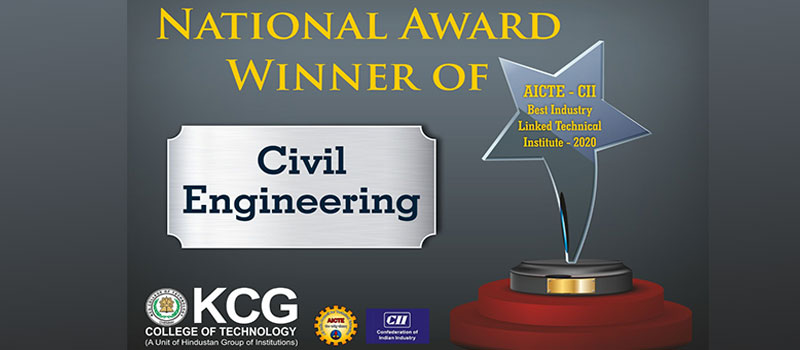 "AICTE CII Best Industry Linked Technical Institute - Best Emerging Department Award 2020"