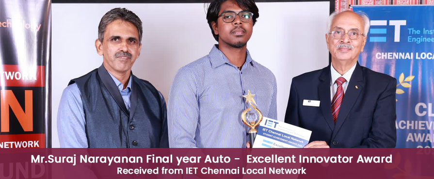 Auto Excellence Award