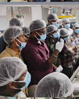 industrial visit to RMC plant