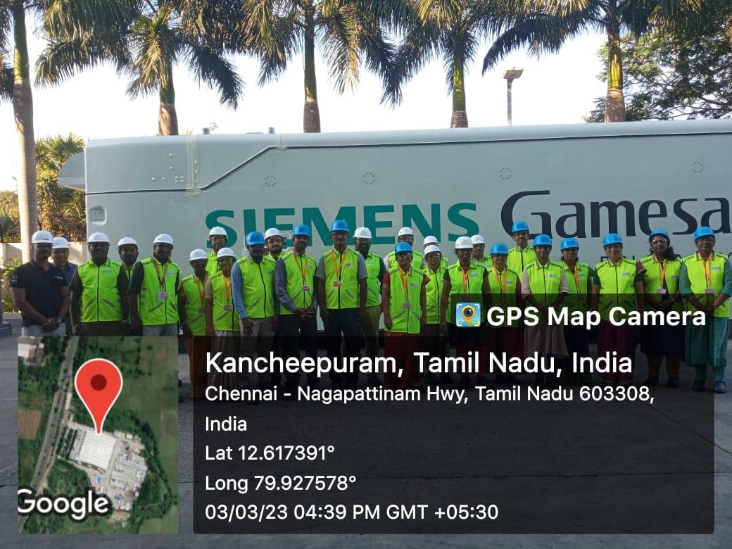 Industrial Visit to Siemens Gamesa