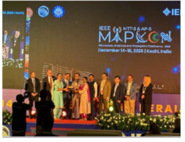 Dr.Kavitha Balamurugan HoD - ECE participated in the IEEE MAPCON 2025, Microwave and Antenna Propagation Conference.