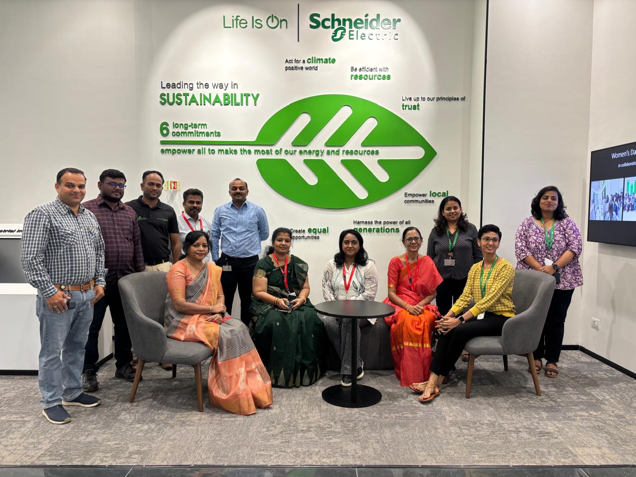 Dr Kavitha Murugan, HoD – ECE had visited Schneider Electric, Bengaluru with Director, KCG Tech