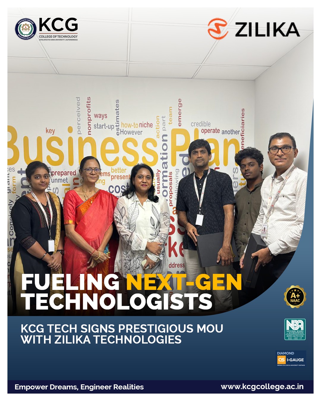 Zilika Technologies Pvt Limited, Bangalore MoU
